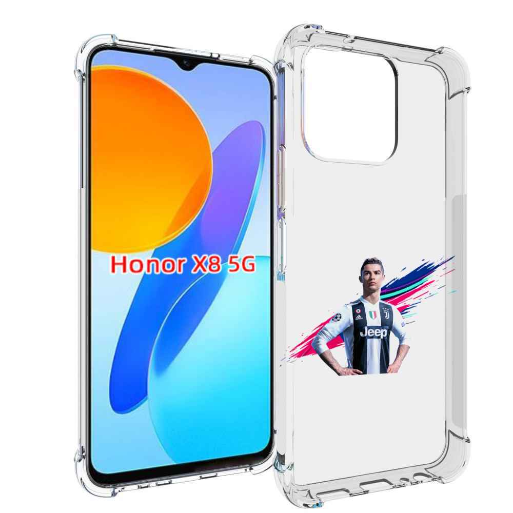

Чехол MyPads fifa-Криштиану-Роналду мужской для Honor X8 5G, Прозрачный, Tocco
