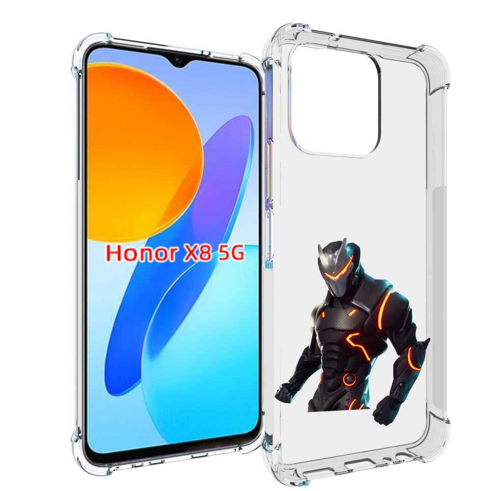 

Чехол MyPads fortnite-1 для Honor X8 5G, Прозрачный, Tocco