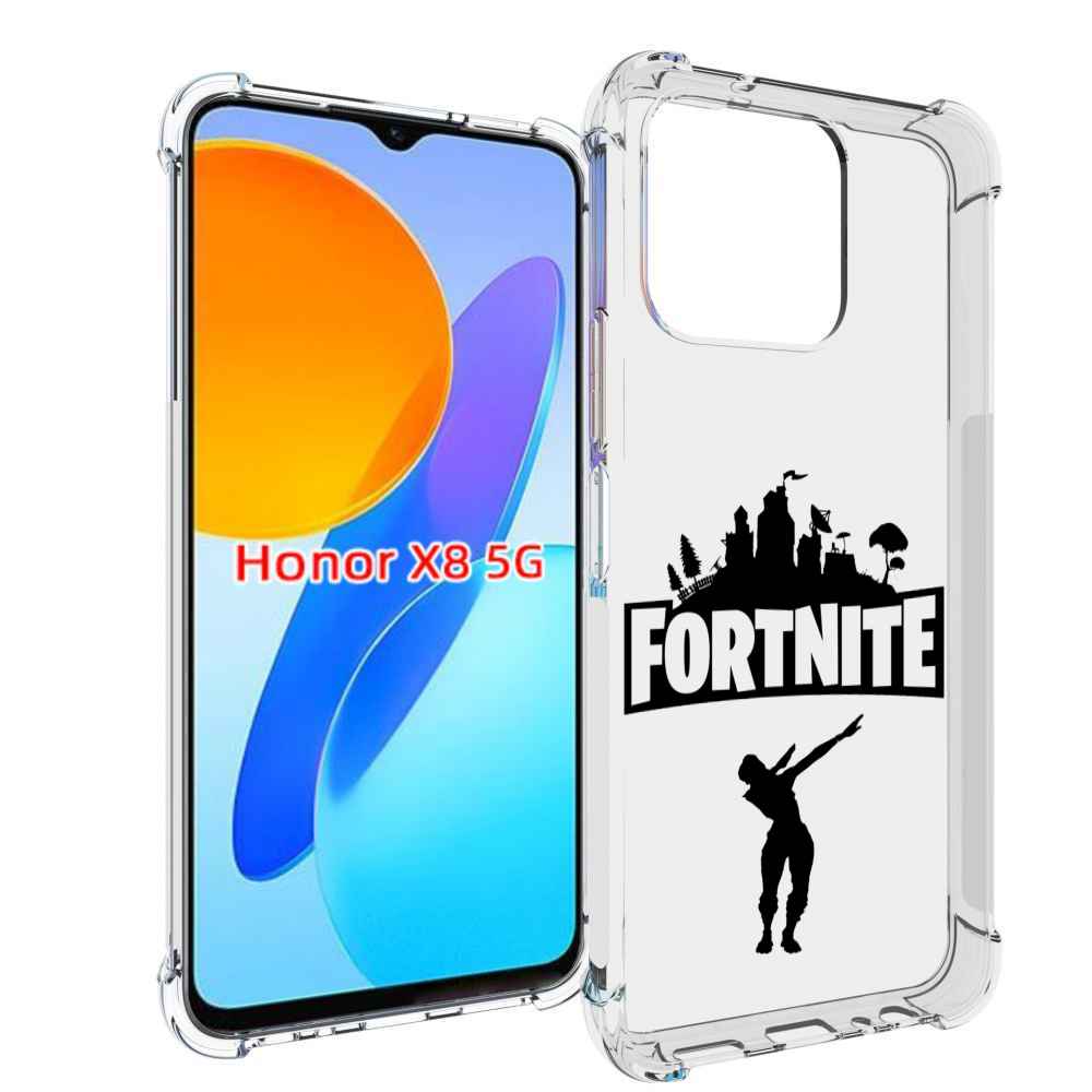 

Чехол MyPads fortnite-2 для Honor X8 5G, Прозрачный, Tocco