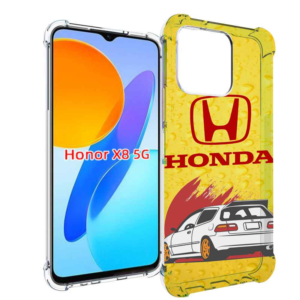 

Чехол MyPads honda-motor для Honor X8 5G, Прозрачный, Tocco