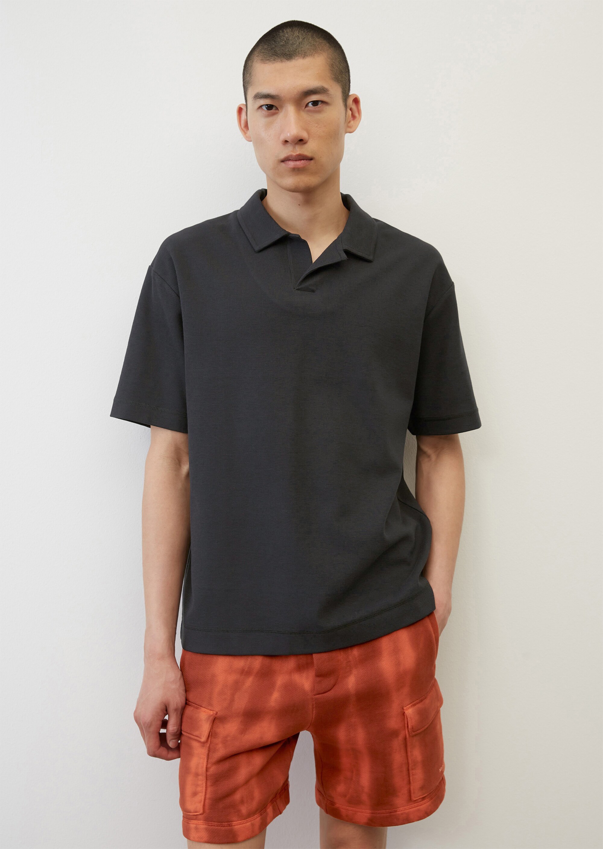 

Рубашка Marc O’Polo поло мужская, 226301153010, размер XXL, Серый, 226301153010