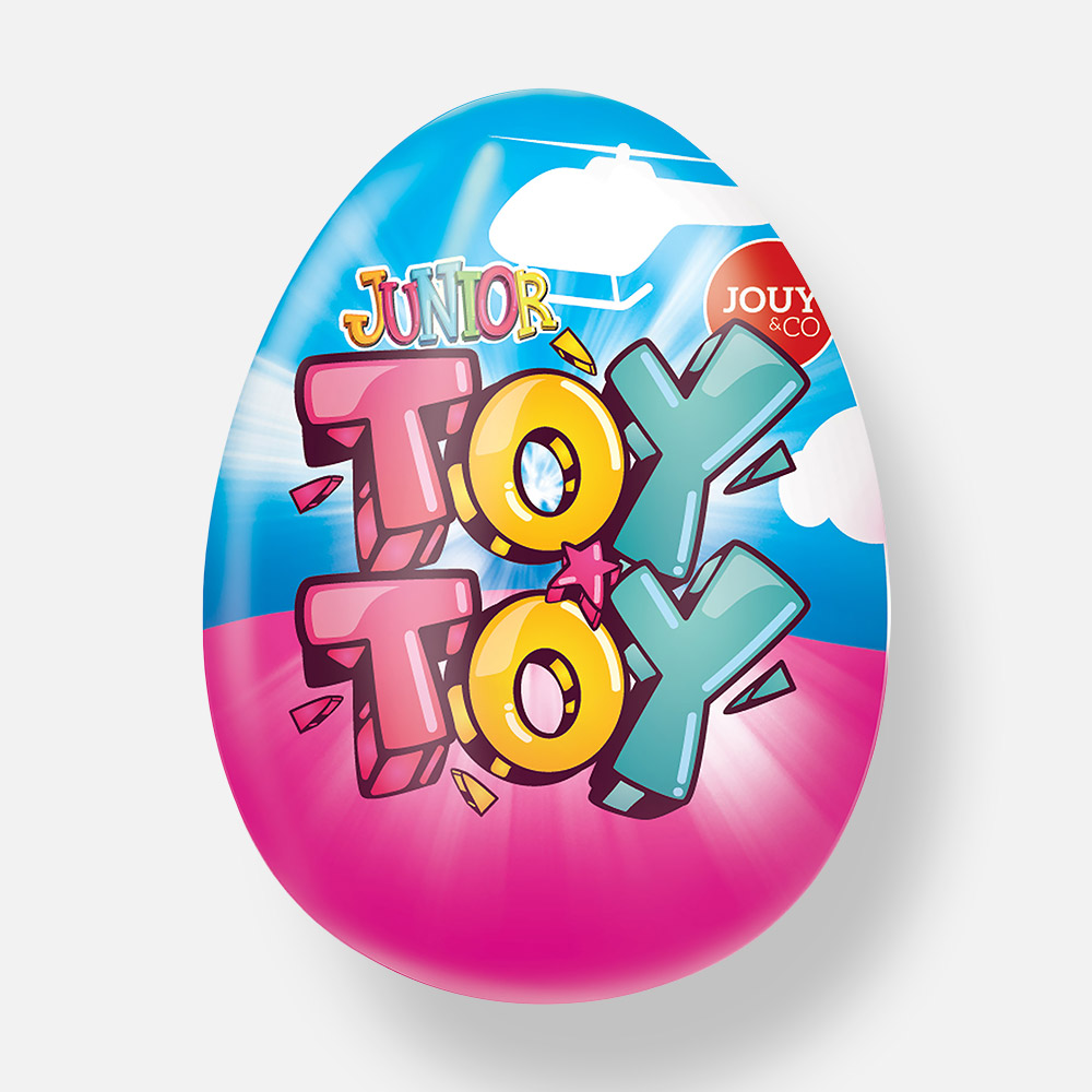 

Из Турции: Шоколадное яйцо Jouy & Co Toytoy, с игрушкой, 20 г