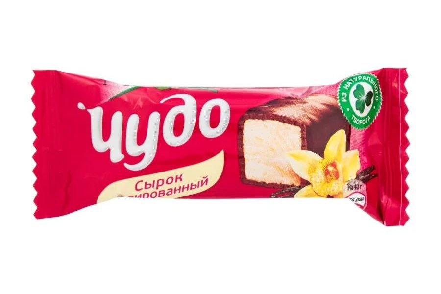 

Сырок творожный Чудо ваниль 23% 40 г