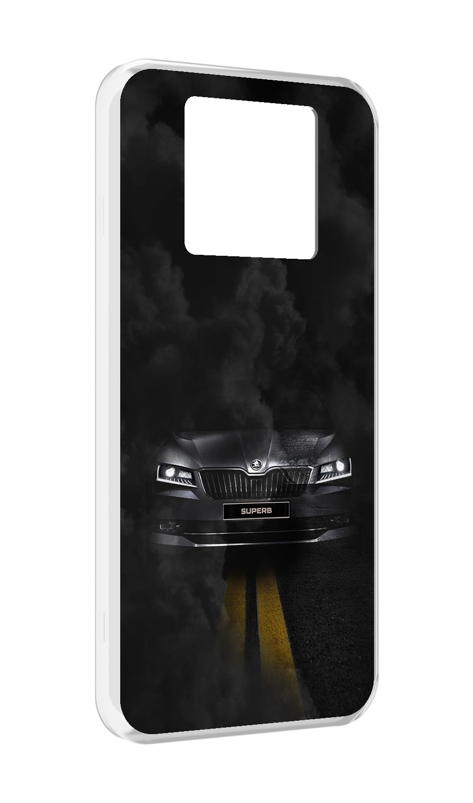

Чехол Mypads Skoda 1 Для Black Shark 3 5G/Black Shark 3S, Прозрачный, Tocco