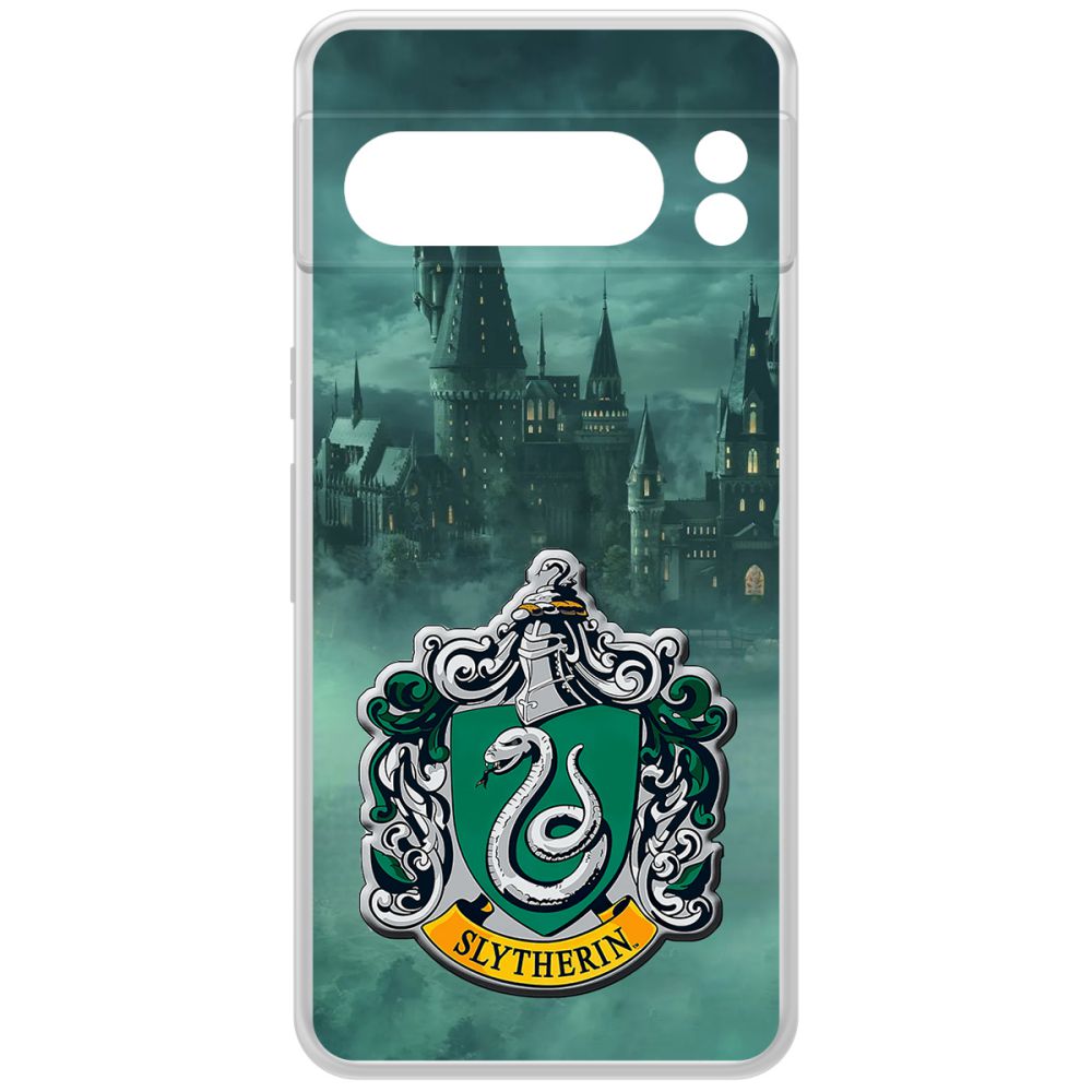 

Чехол-накладка Krutoff Clear Case Гарри Поттер. Слизерин для GOOGLE Pixel 8 Pro, Прозрачный