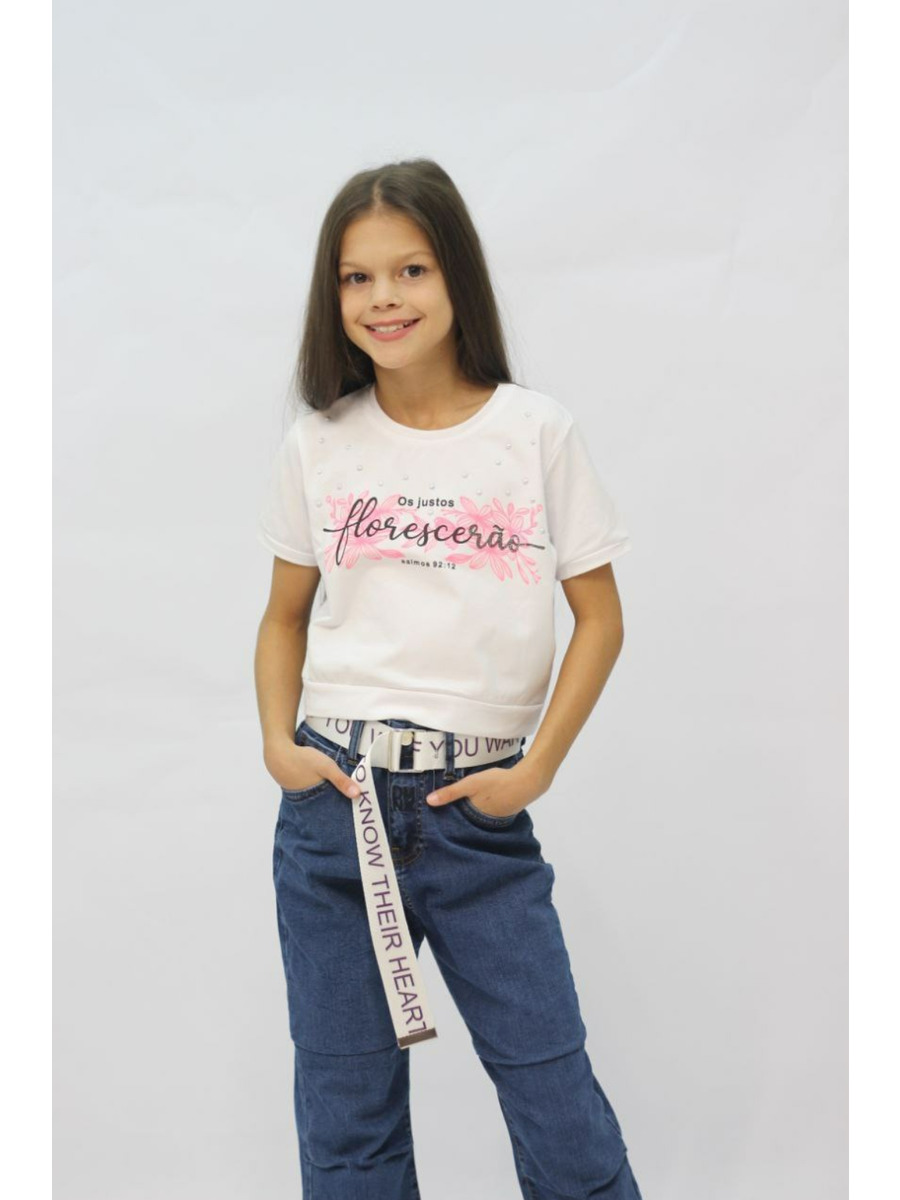 Топ детский Dominik 235018, белый, 116