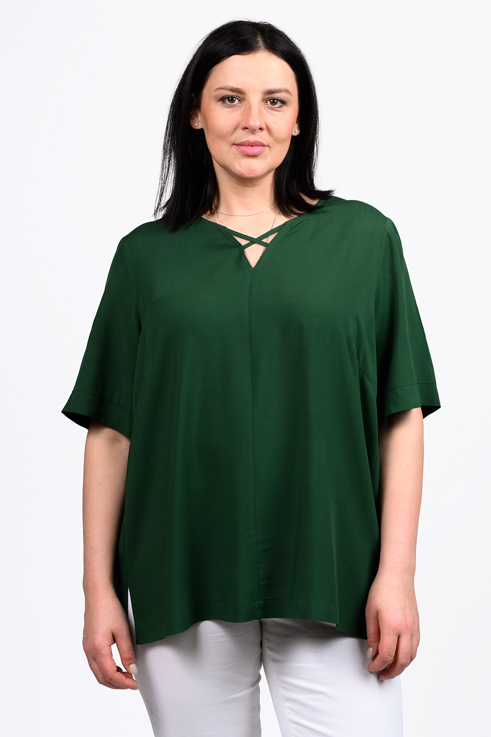 Блуза женская SVESTA C2861 зеленая 54 RU