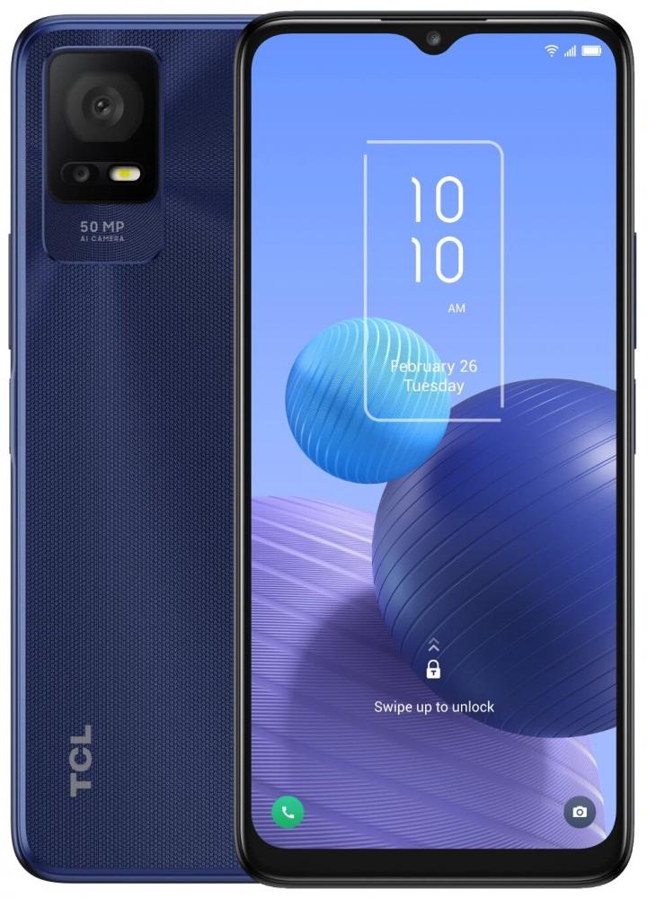 Смартфон TCL 408 4/128Gb Midnight Blue