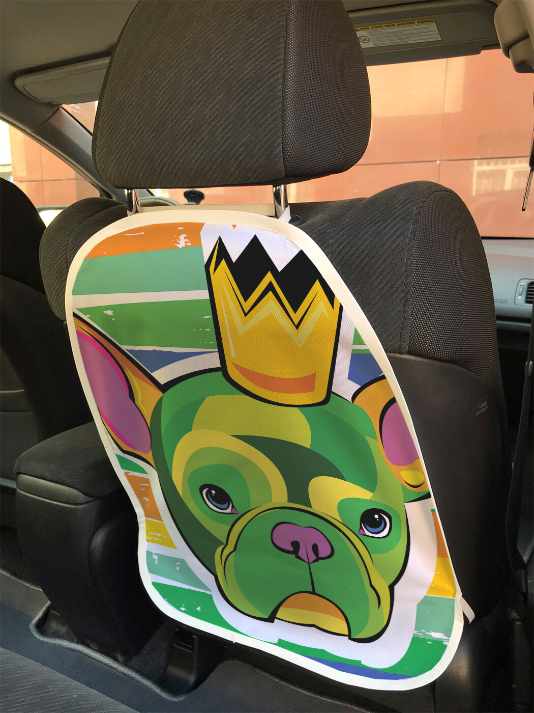 

Накидка на спинку сиденья JoyArty Собачонка с короной, 45х62, Собачонка с короной