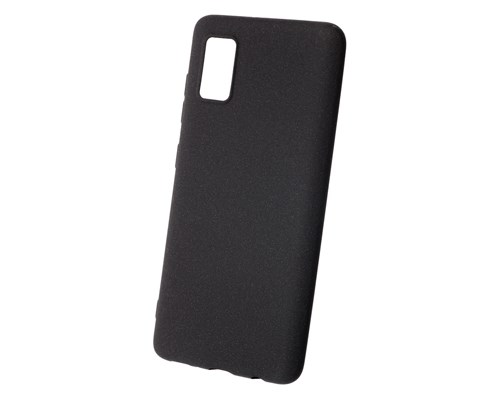 фото Чехол newlevel fluff tpu hard black для samsung galaxy a41