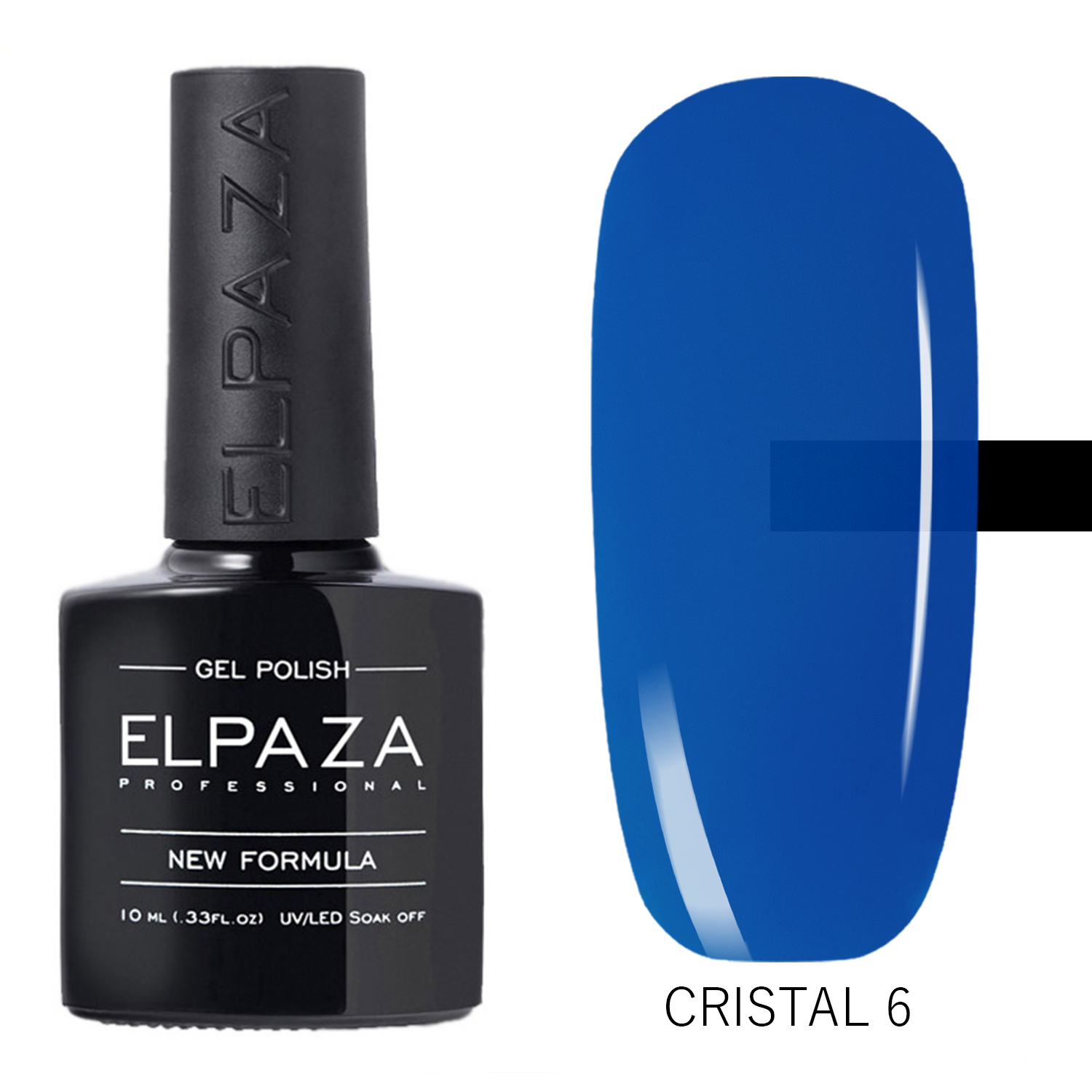 

Гель-лак витражный Elpaza Crystal 06 10 мл, Синий