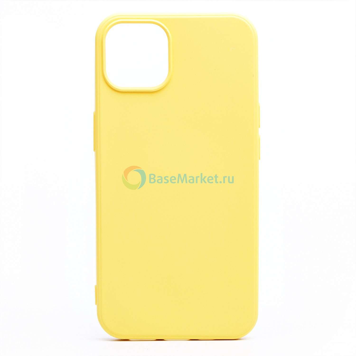 Чехол накладка Activ Full Original Design BaseMarket для Apple iPhone 13 (желтый)