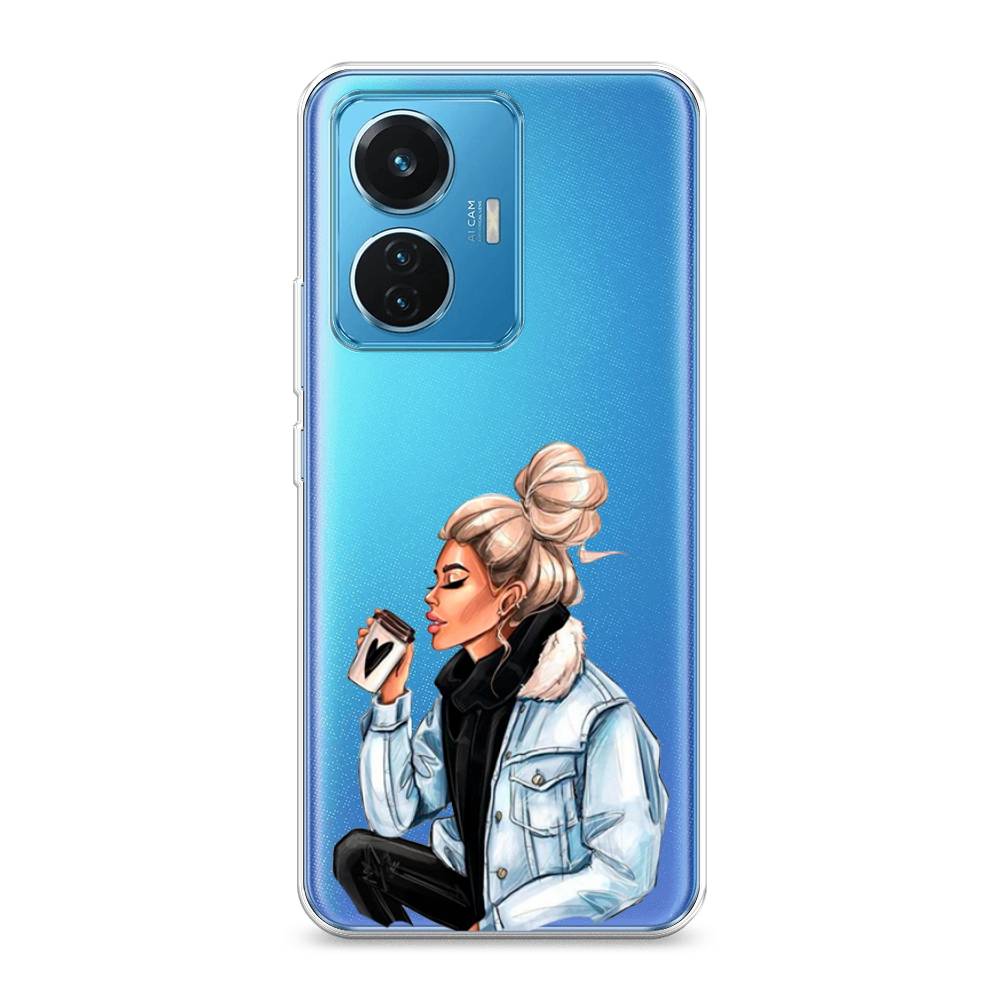 

Чехол Awog на Vivo T1 44W "Cute girl", 267150-7