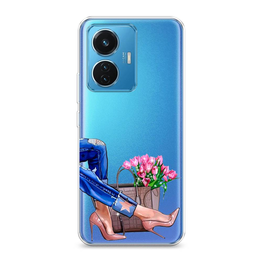

Чехол Awog на Vivo T1 44W "Каблучки", 267150-7