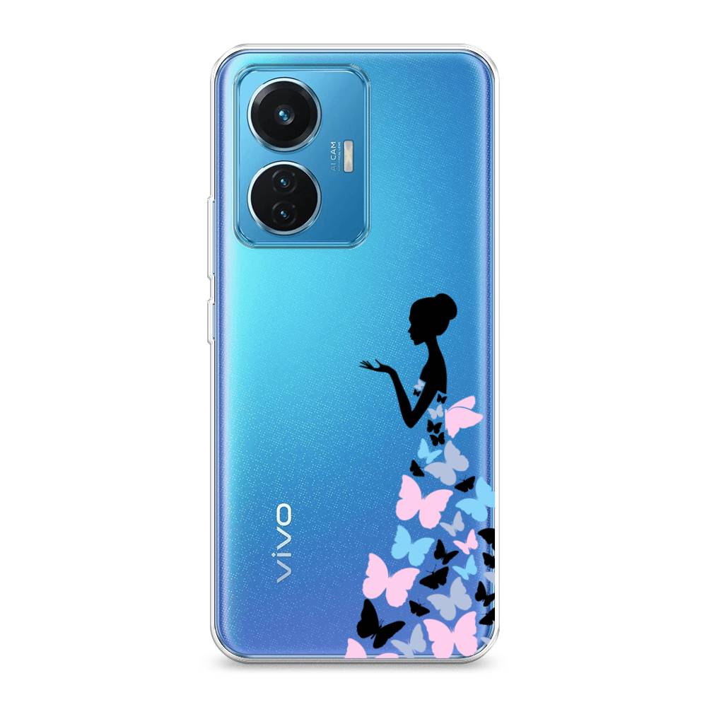 

Чехол Awog на Vivo T1 44W "Платье из бабочек", 267150-1