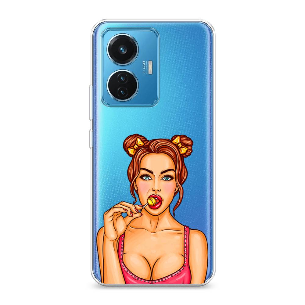 

Чехол Awog на Vivo T1 44W "Вкусный леденец"