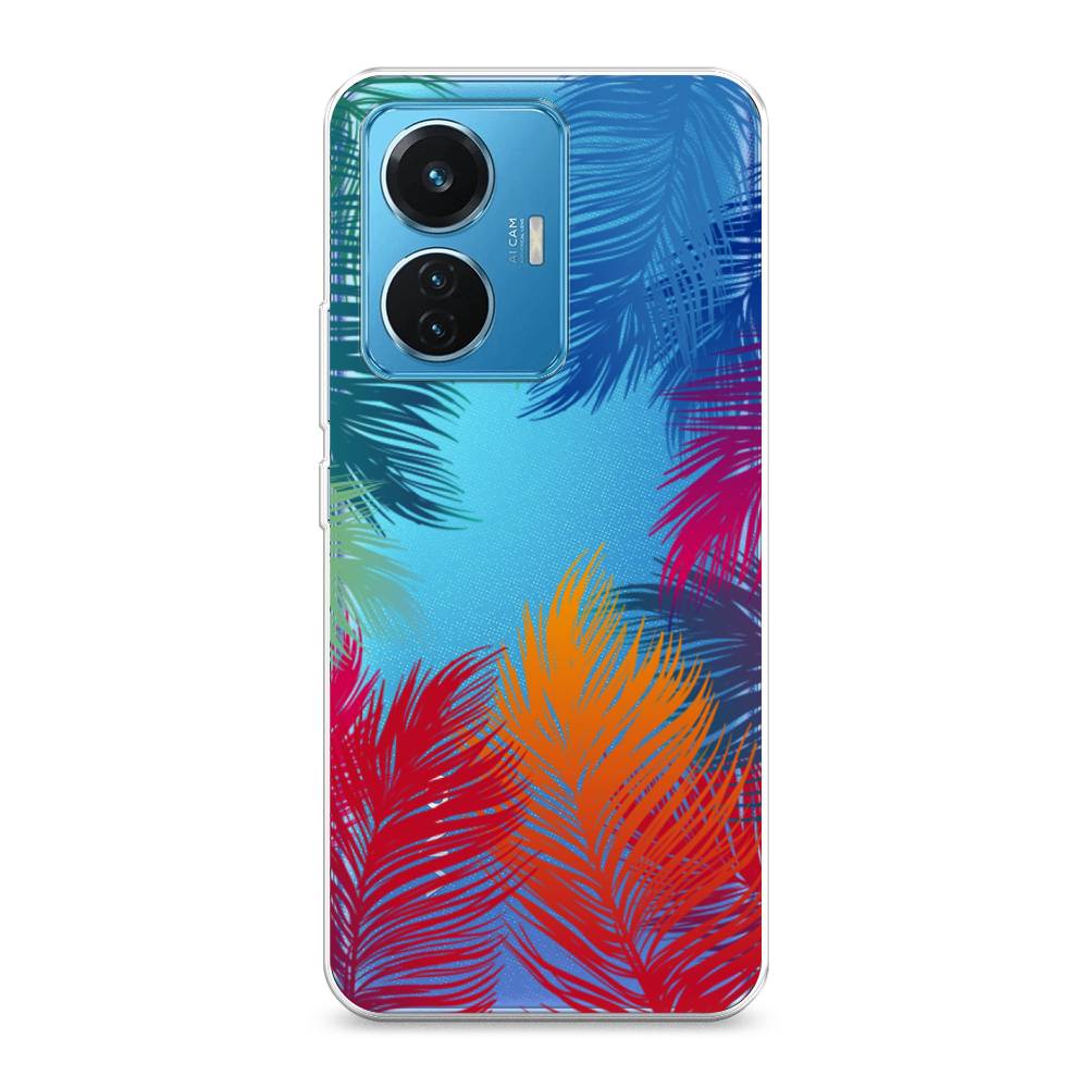 

Чехол Awog на Vivo T1 44W "Рамка из перьев", 267150-4