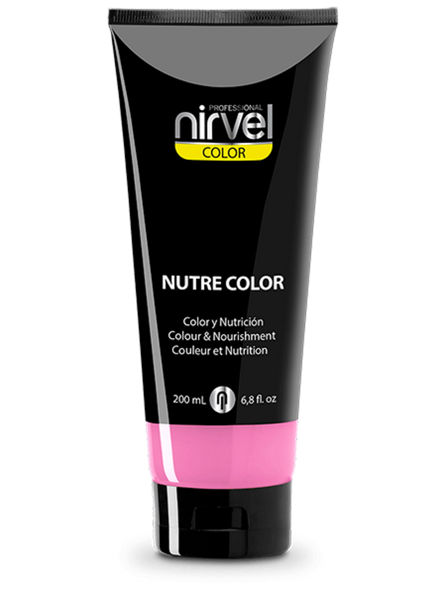 фото Гель-маска nutre color для тонирования волос nirvel professional баббл гам 200 мл
