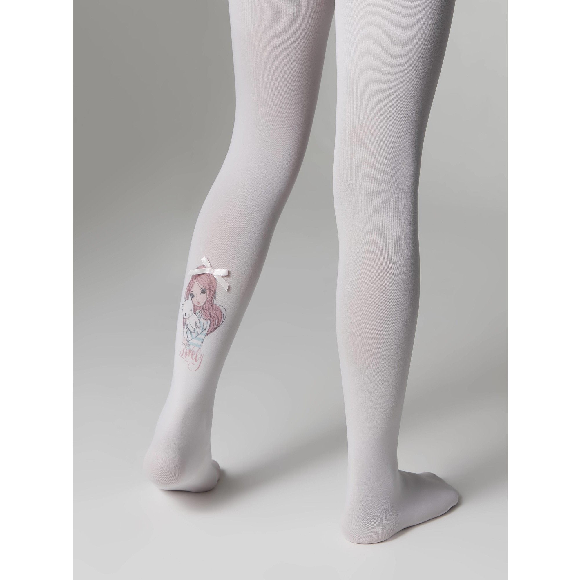 

Колготки детские Conte LOVELY, bianco, 116-128, Белый, LOVELY