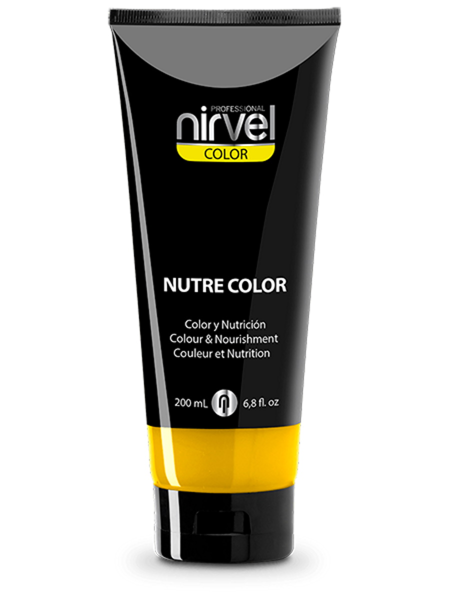 Гель-маска NUTRE COLOR для тонирования волос NIRVEL PROFESSIONAL желтая 200 мл законы биологии м егоров