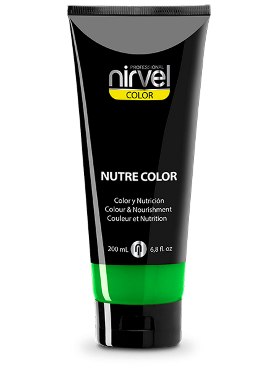 Гель-маска NUTRE COLOR для тонирования волос NIRVEL PROFESSIONAL зеленая 200 мл теодор рузвельт законы лидерства