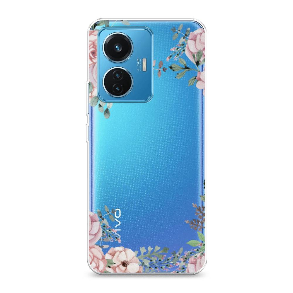 

Чехол Awog на Vivo T1 44W "Нежные розы акварель", 267150-8
