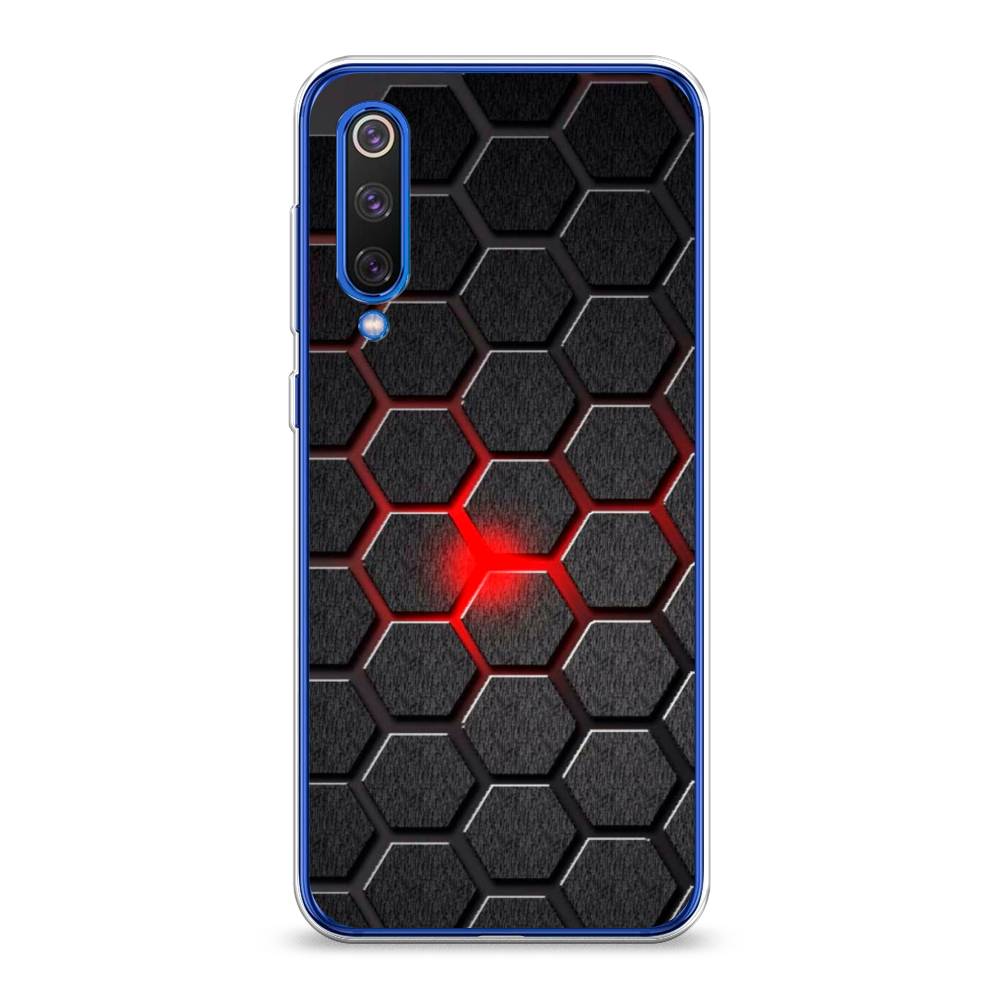 фото Чехол на xiaomi mi9 se "соты красные" case place