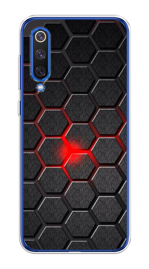 

Чехол на Xiaomi Mi9 SE "Соты красные", Красный;черный;серый, 35250-3