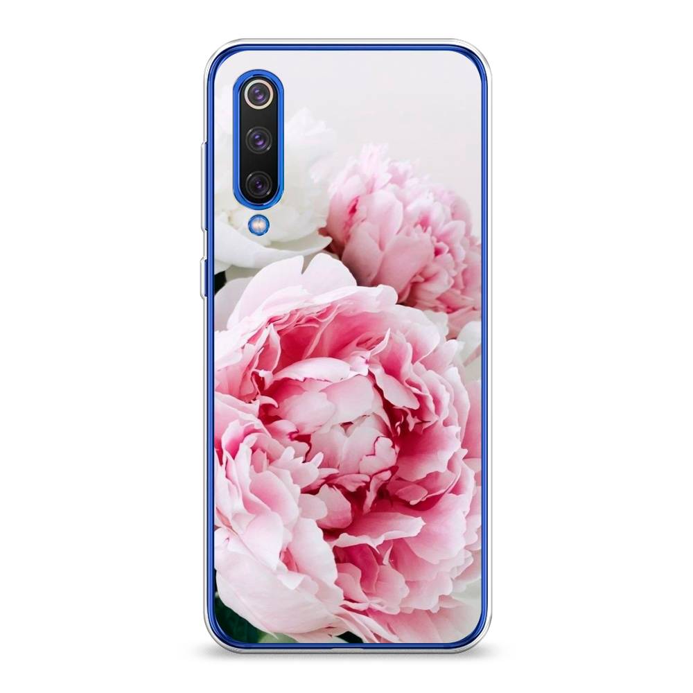 фото Чехол на xiaomi mi9 se "розовые и белые пионы" case place