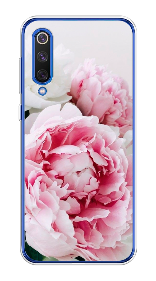 

Чехол на Xiaomi Mi9 SE "Розовые и белые пионы", Розовый;белый, 35250-2