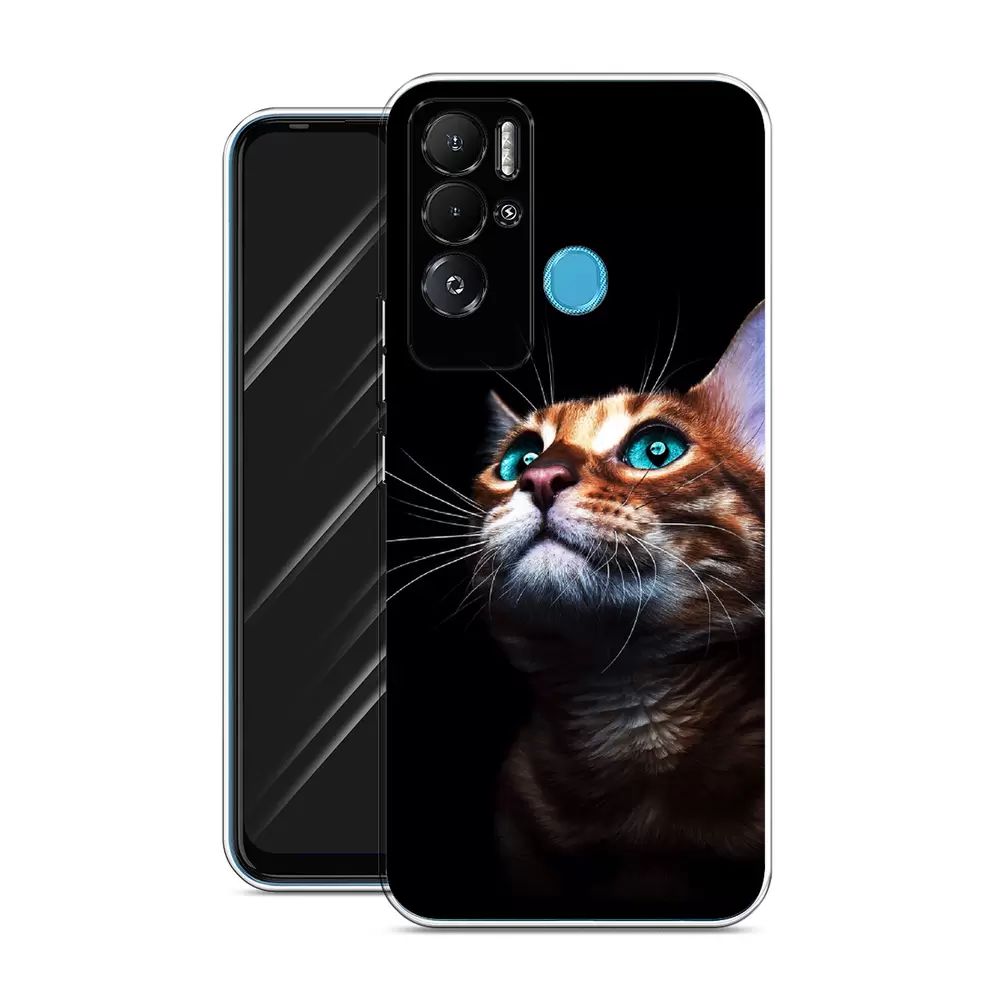

Чехол Awog на Tecno Pova Neo "Мечтательный кот", Разноцветный, 302150-1