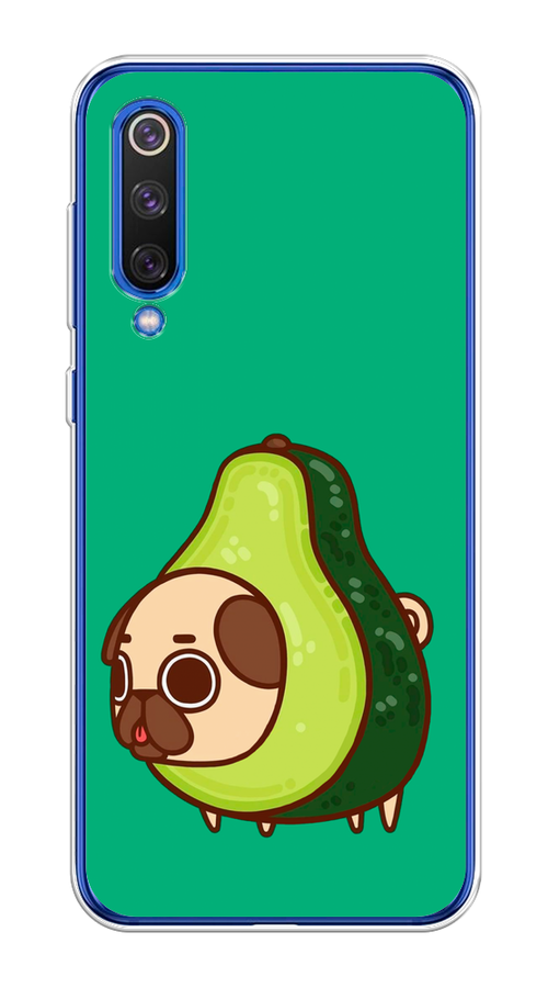 

Чехол на Xiaomi Mi9 SE "Мопс авокадик", Зеленый, 35250-1