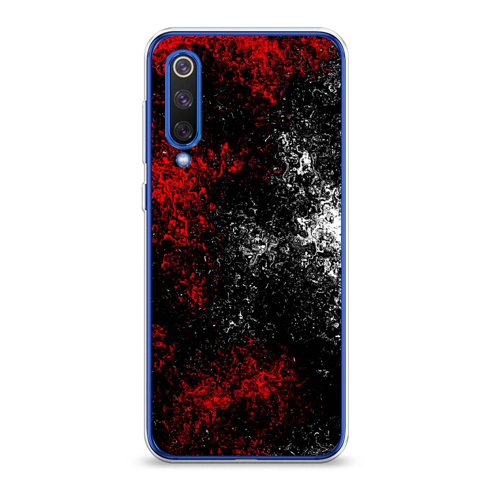 

Чехол на Xiaomi Mi9 SE "Монотипия", Красный;черный;белый, 35250-3