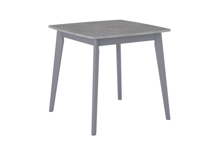 фото Кухонный стол vesteros 800 бетон лайт/серый stolmann
