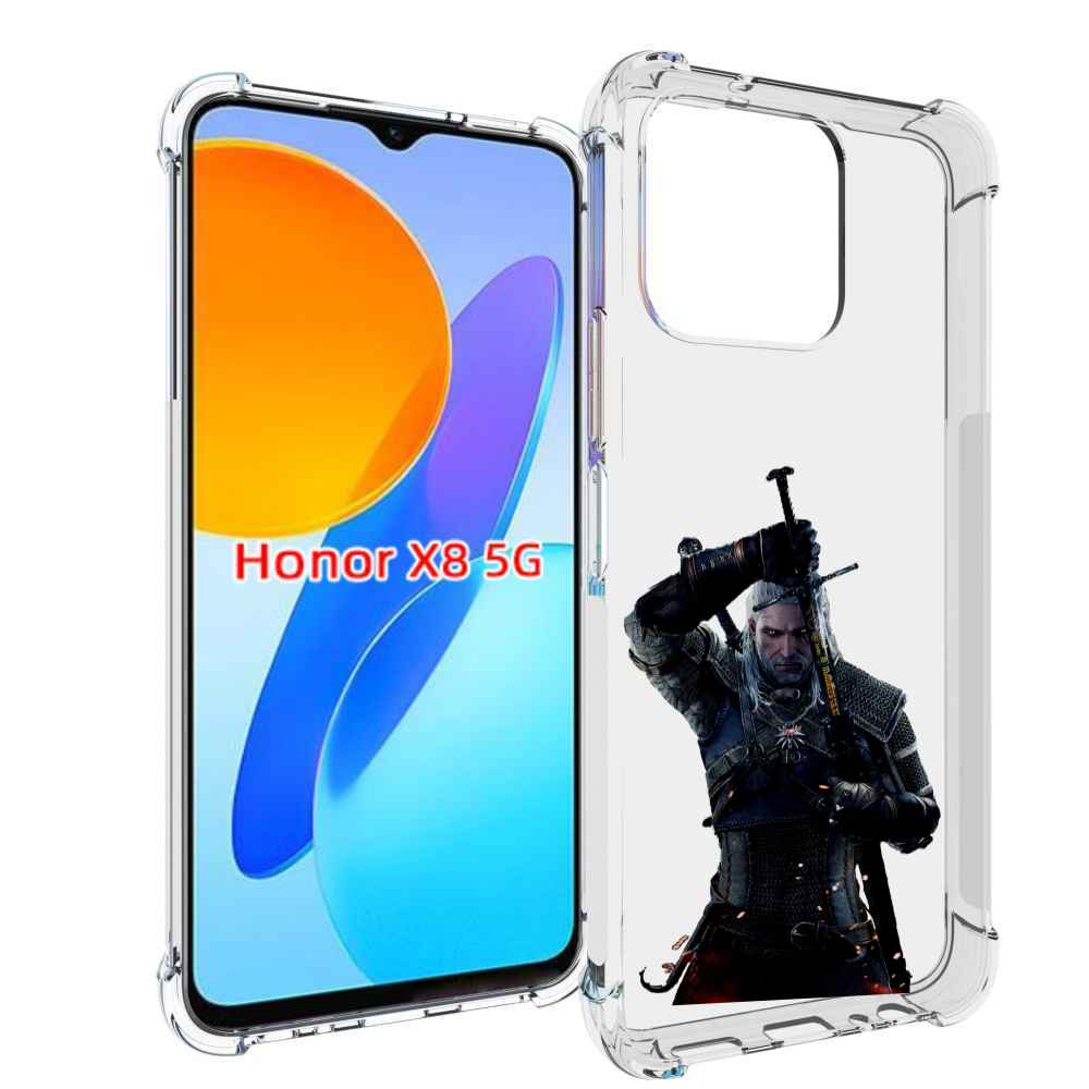 

Чехол MyPads The-Witcher-3-Ведьмак для Honor X8 5G, Прозрачный, Tocco