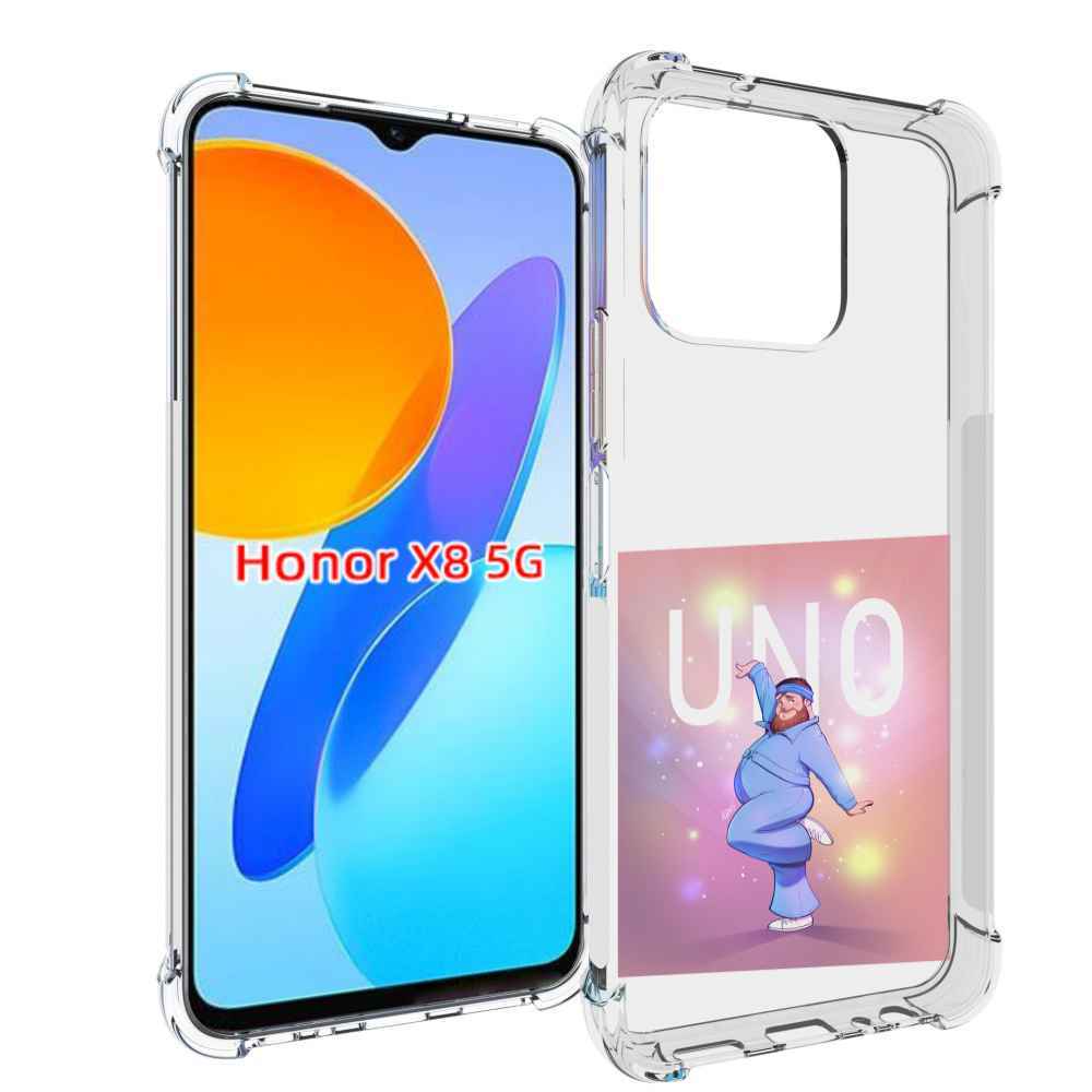 

Чехол MyPads UNO-танцор для Honor X8 5G, Прозрачный, Tocco