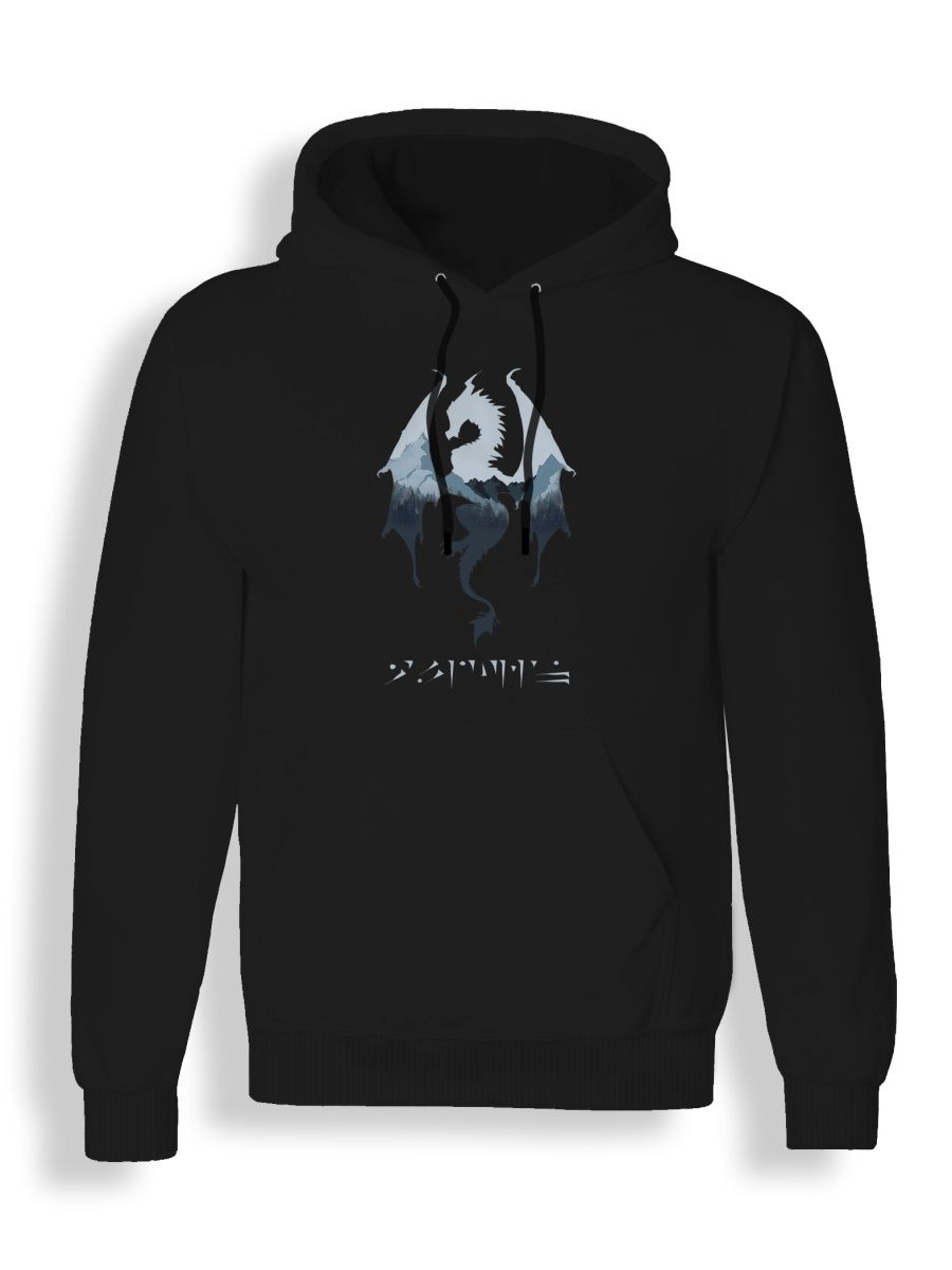

Худи унисекс СувенирShop The Elder Scrolls IV/Skyrim/Скайрим 24 черное 4XL, "The Elder Scrolls IV/Skyrim/Скайрим" 24