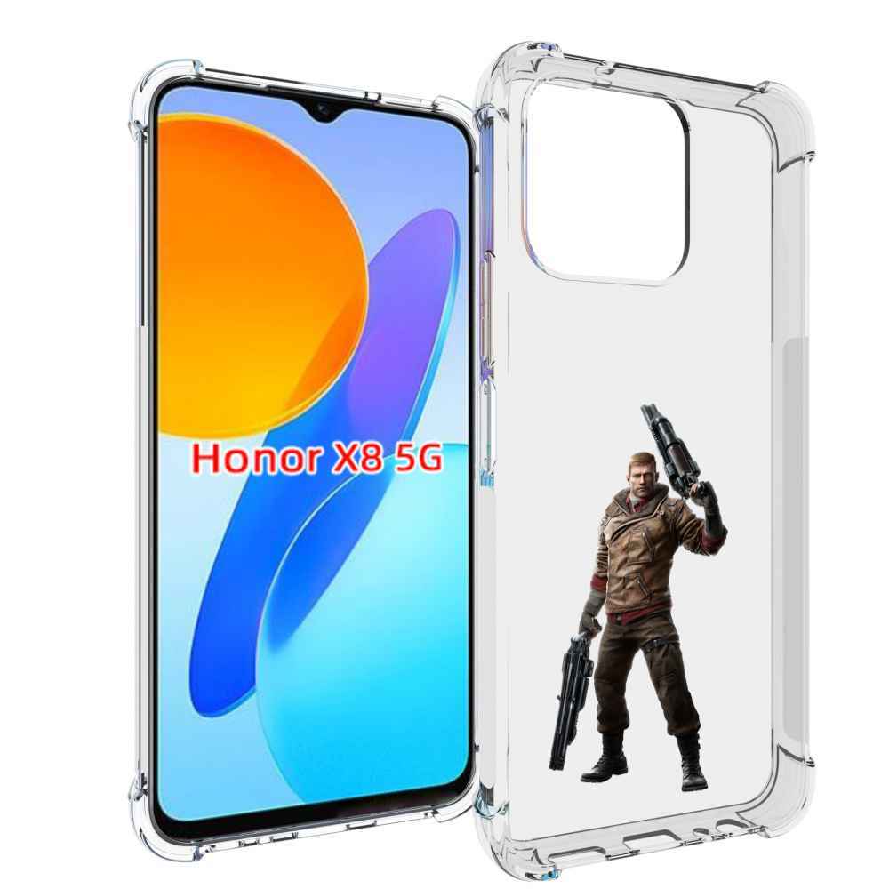 

Чехол MyPads Wolfenstein для Honor X8 5G, Прозрачный, Tocco