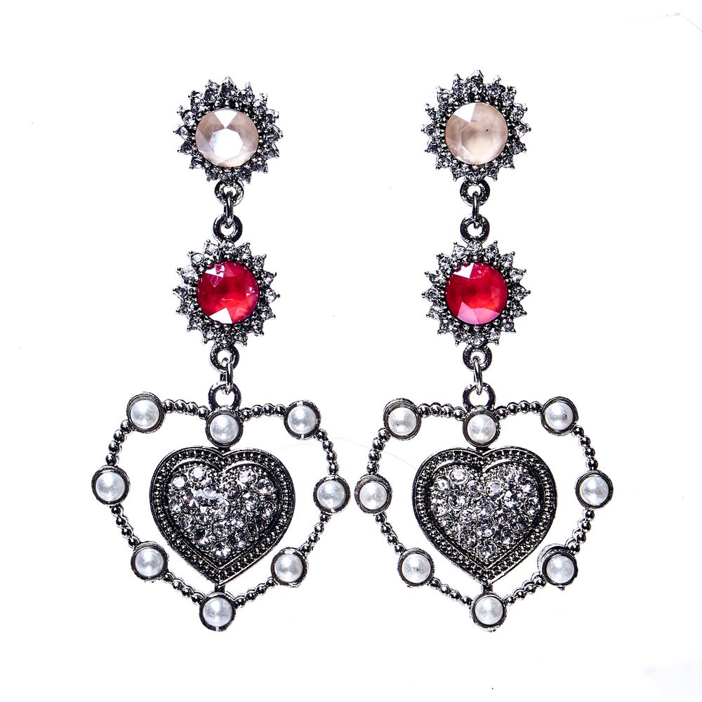 

Серьги из бижутерного сплава с swarovski Moon Paris MV-1811-014_01, MV-1811-014_01