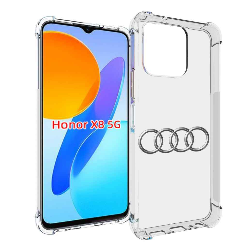 

Чехол MyPads audi-ауди-7 мужской для Honor X8 5G, Прозрачный, Tocco