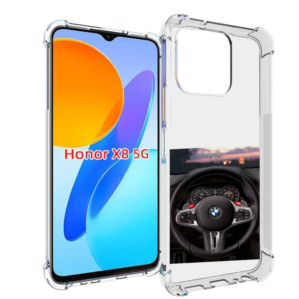 

Чехол MyPads bmw 4 мужской для Honor X8 5G, Прозрачный, Tocco
