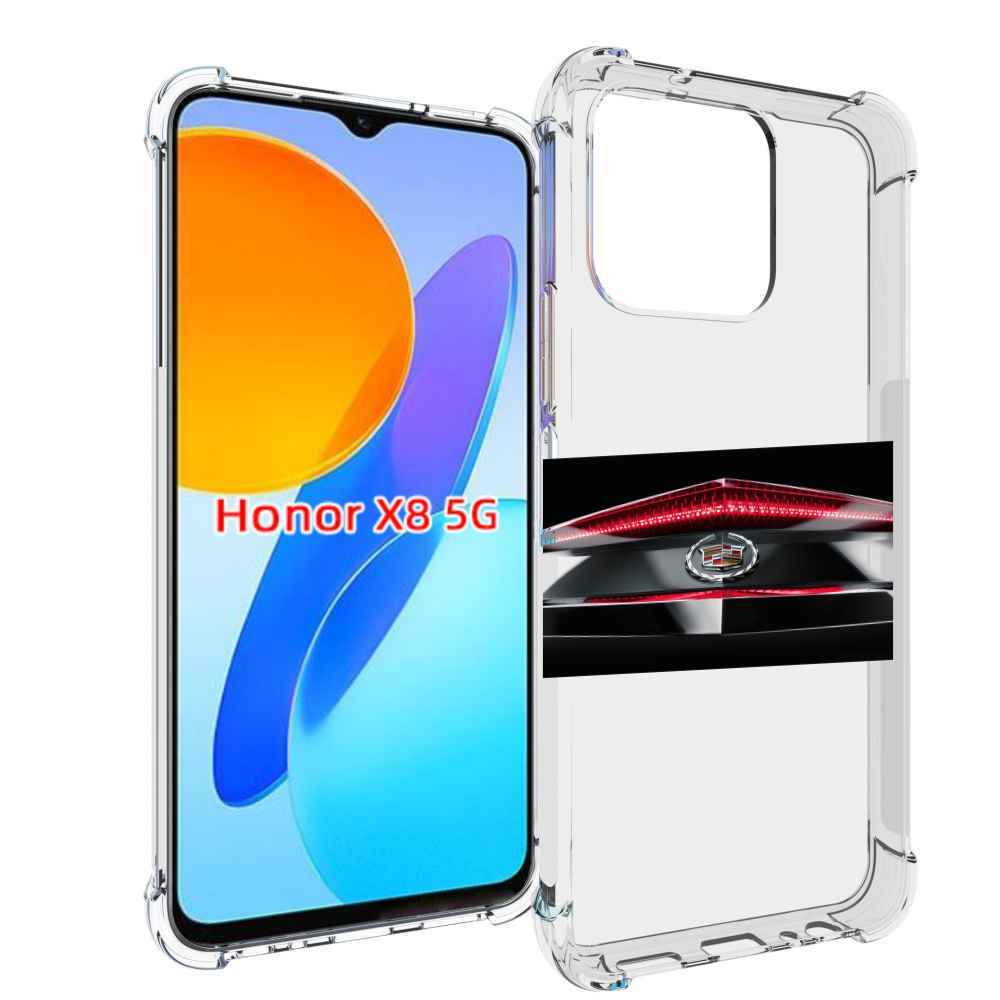 

Чехол MyPads cadillac 3 мужской для Honor X8 5G, Прозрачный, Tocco