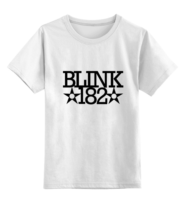 

Футболка детская Printio Blink182 star цв. белый р. 152, Blink182 star