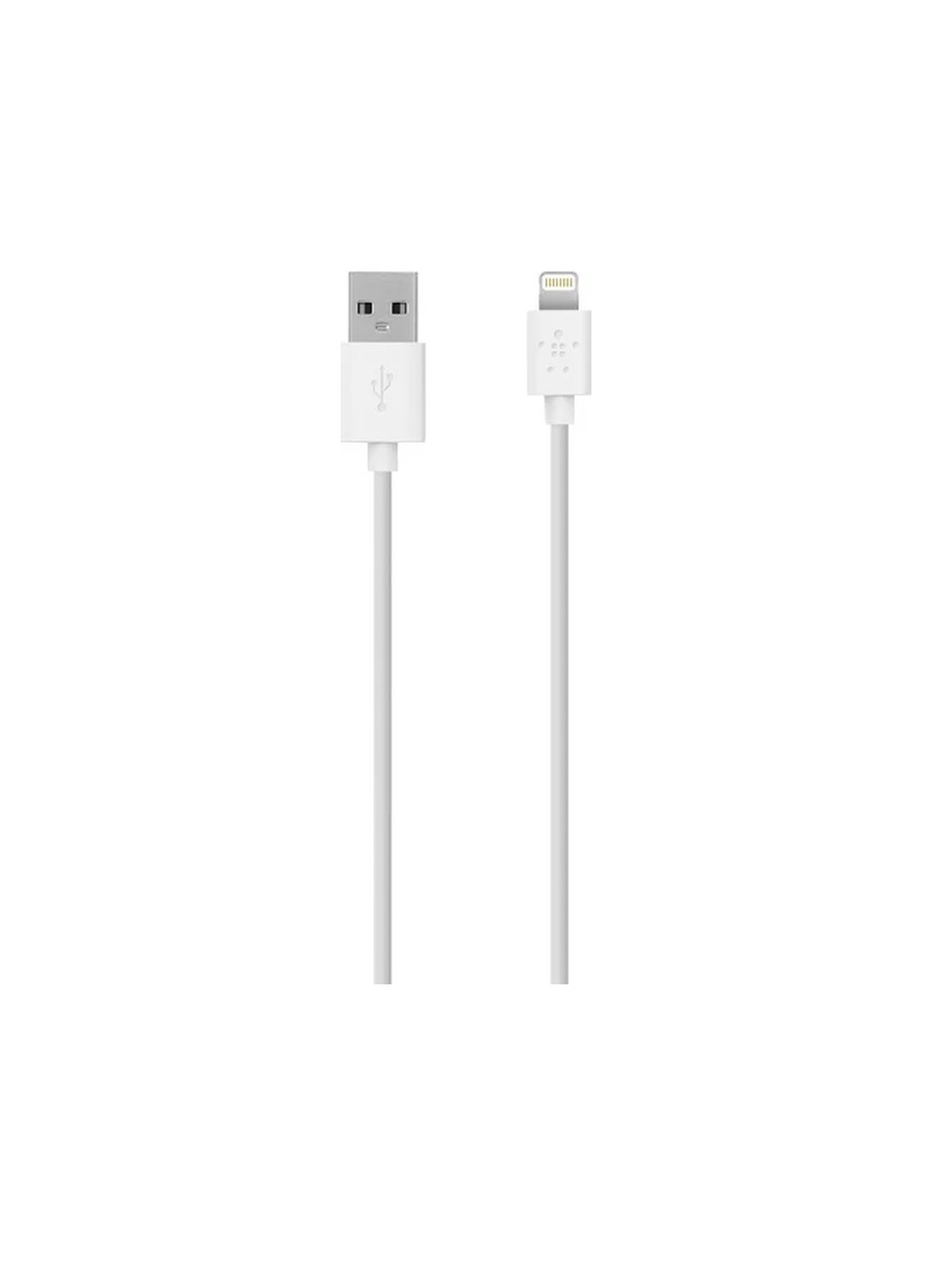 

Зарядный Кабель Belkin USB-Lightning для Apple iPhone 1.2 м белый, Cable USB-Lightning Apple iPhone 1.2 м