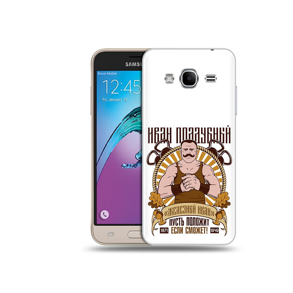 

Чехол MyPads Tocco для Samsung Galaxy J3 (2016) Железный Иван (PT29089.580.80), Прозрачный, Tocco