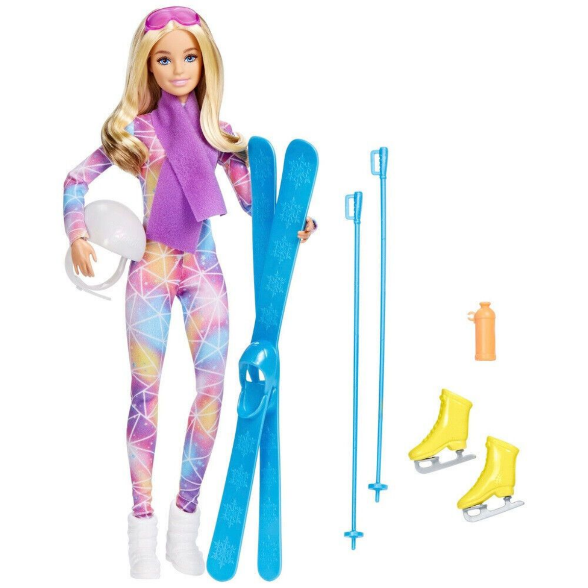 Кукла Барби Зимнее приключение на лыжах и коньках Barbie Skier and Ice Skater