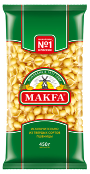 

Макаронные изделия Makfa Ракушки 450 г