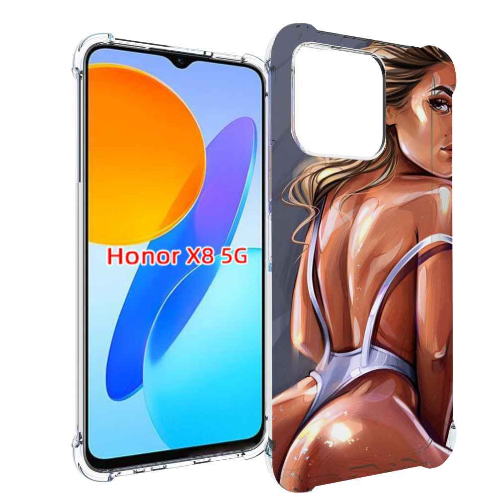 

Чехол MyPads craigos-art для Honor X8 5G, Прозрачный, Tocco