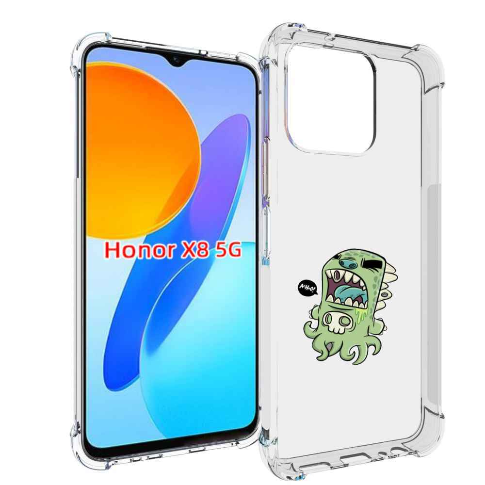 

Чехол MyPads crop для Honor X8 5G, Прозрачный, Tocco