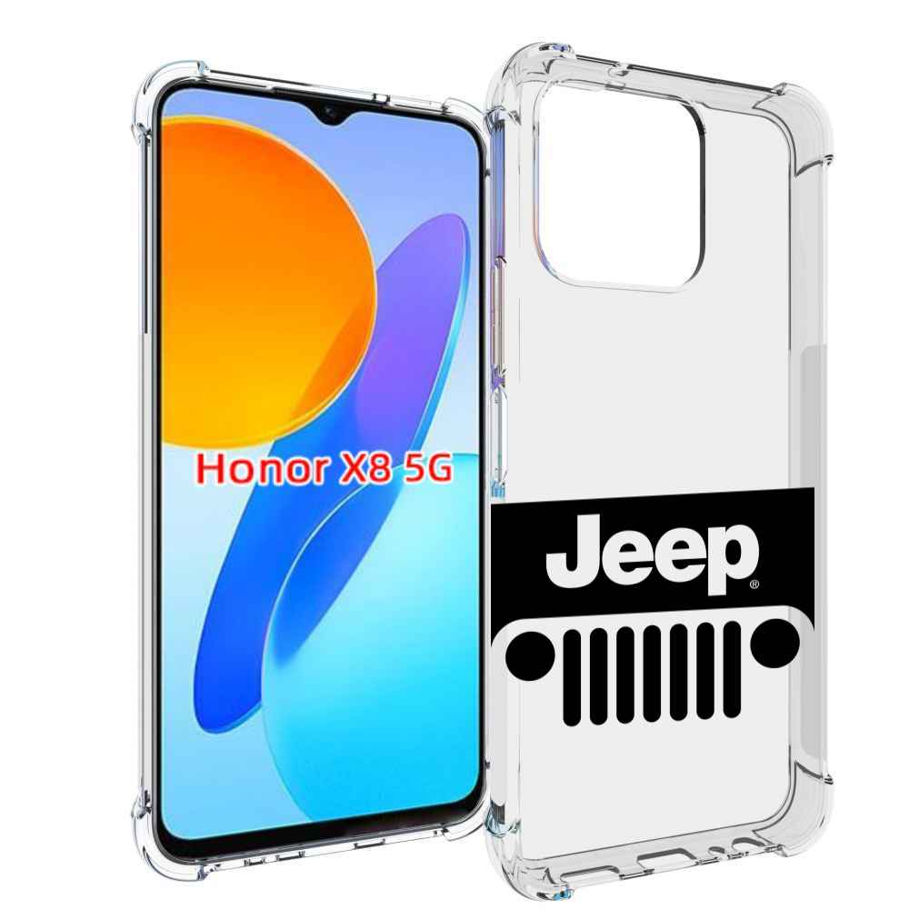 

Чехол MyPads jeep-джип-3 мужской для Honor X8 5G, Прозрачный, Tocco